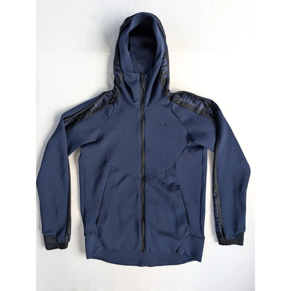Oakley Enhance Synchronism Jacket‎ 3.0 Size Small Blue Full Zip FOA400153